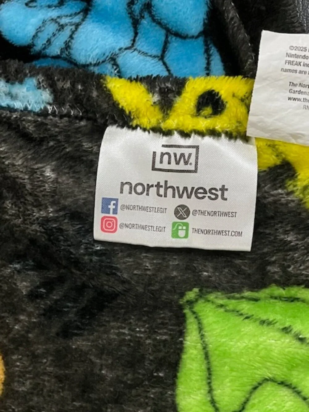 Pokemon Northwest Fully Charged Fleece Blanket 48